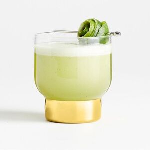 Crate&Barrel Calder Double Old-Fashioned Glass